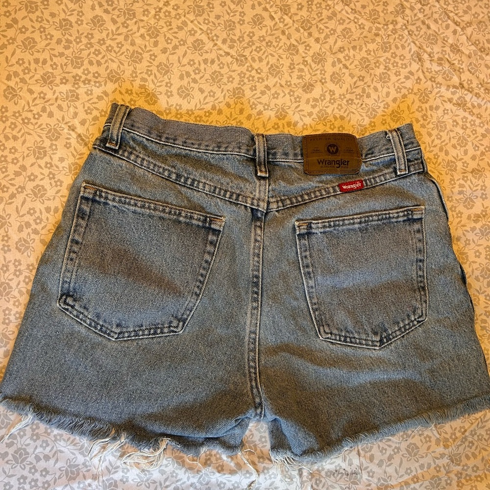Wrangler Women's Light Blue Jean Shorts